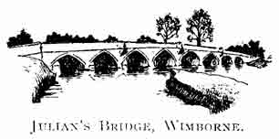 Julian's Bridge, Wimbourne.